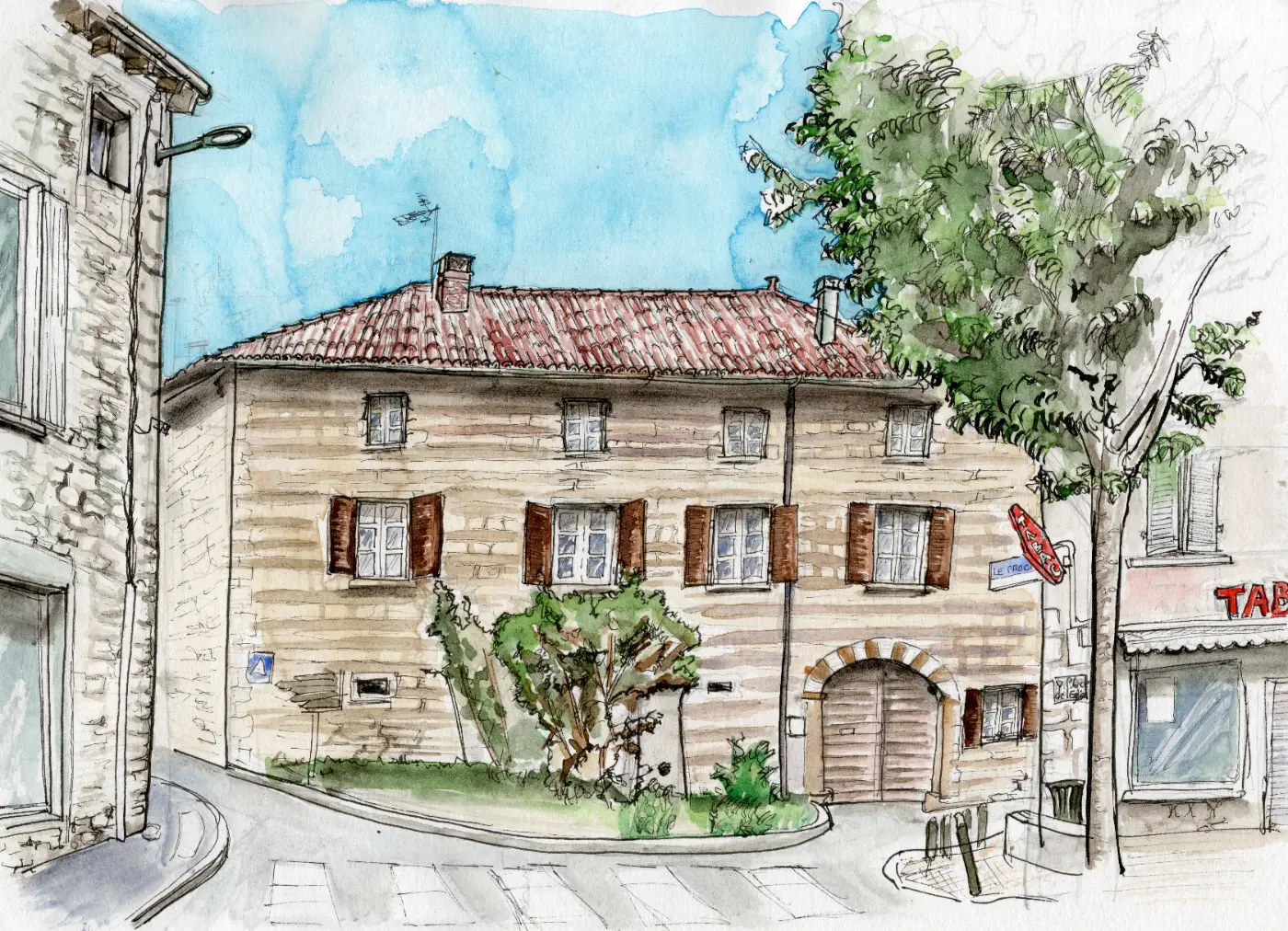 Croisée rte St-Pierre Bruyères Vaines