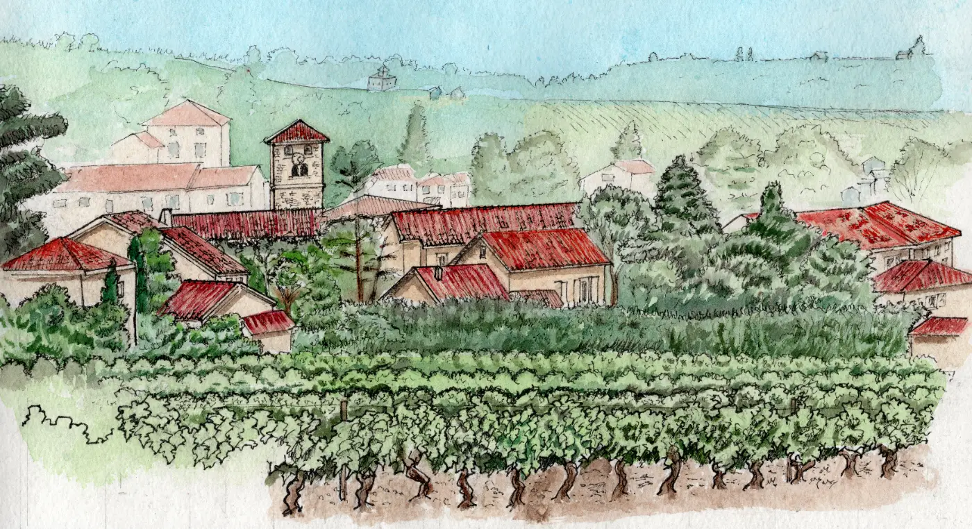 Le Village, entrée depuis Chazay